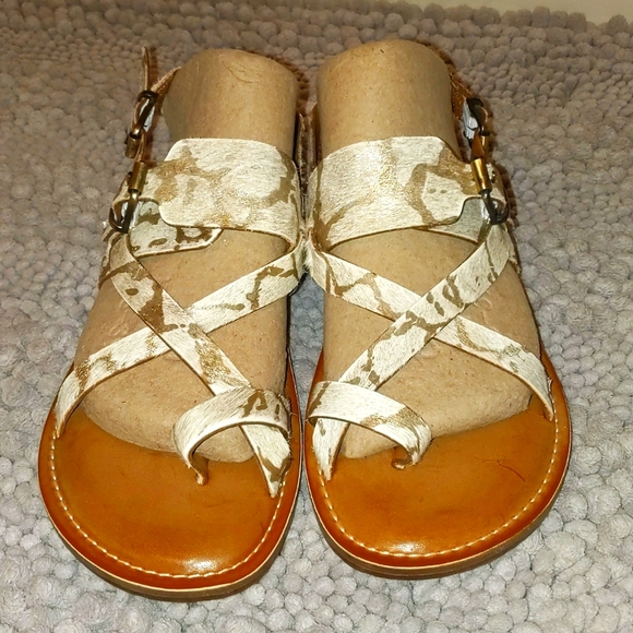 NWT Fidella Leather Sandals - Picture 5 of 16